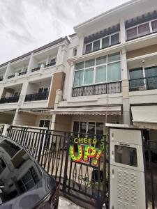 For RentTownhouseRama3 (Riverside),Satupadit : 📣⭐️🏡 House for rent, Baan Klang Krung Rama 3 project, beautiful house, ready to move in, convenient transportation