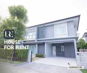 For RentHouseLadkrabang, Suwannaphum Airport : House for rent at Centro Bangna-Wongwaen, fully furnished (call: 0966965333)