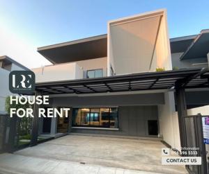 ให้เช่าบ้านบางนา แบริ่ง ลาซาล : House for rent at Vive Bangna km.7, fully furnished (call: 0966965333)