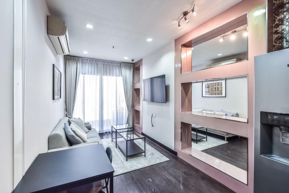 For RentCondoRatchathewi,Phayathai : [Rent]   𝐈𝐝𝐞𝐨 𝐐 𝐏𝐡𝐚𝐲𝐚 𝐓𝐡𝐚𝐢 250 meters from BTS Phaya Thai /High floor / room with bathtub & balcony