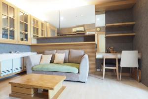 For SaleCondoRatchadapisek, Huaikwang, Suttisan : Condo for sale RHYTHM Ratchada 46 sq m. Sky kitchen built-in, ready to move in