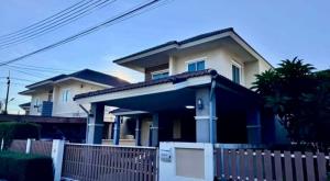 For RentHousePattaya, Bangsaen, Chonburi : House for rent, 3 bedrooms, 2-storey detached house, Manirin Village, Nong Mon, Chonburi