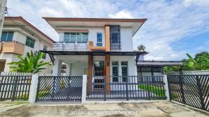 For SaleHouseNawamin, Ramindra : For sale: corner house, Prompat Greennova Village, Panya Road, Safari World, Hathai Rat, ready to move in