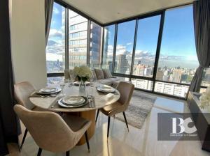 For RentCondoSilom, Saladaeng, Bangrak : 🚩For rent 🚩Ashton Silom Condo, beautiful room, high floor, complete furniture + electrical appliances, ready to move in