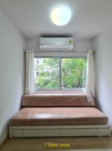 For SaleCondoOnnut, Udomsuk : New room for sale, STUDIO 31 sq m., Condo Condo A Space Sukhumvit 77 (SM826)