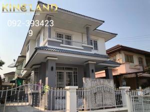 For RentHouseMin Buri, Romklao : #For rent, single house, 2 floors, 4 bedrooms, 2 bathrooms, Wararom Village, Soi Rat Uthit 16, Min Buri, beautiful house, fully furnished, ready to move in, good neighbors, rent 16,000 baht/month, including common fees #Can register a company #Near Fashio