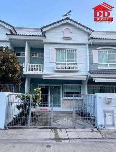 For RentTownhouseSamut Prakan,Samrong : Townhouse for rent, 2 floors, Indy Bangna Km.7 Phase 2 (Indy Bangna Km.7), good location, near Mega Bangna, code: T8089