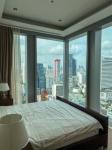 For RentCondoSathorn, Narathiwat : 3BR/4BA at The Ritz-Carlton Residences, Bangkok | 23th Floor, 223 sq.m. | 250K Baht/Month | Includes Maids Room | Pet friendly