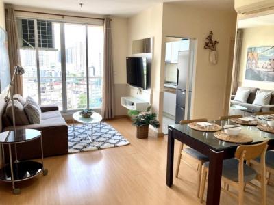 For RentCondoOnnut, Udomsuk : Condo For Rent | 2 Bedrooms 1 Bathroom “Life @Sukhumvit 65” 56 Sq.m. Near BTS Phra Khanong