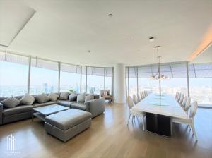 For RentCondoWitthayu, Chidlom, Langsuan, Ploenchit : ☆Penthouse☆ Big Luxury Unit with 3 Bedrooms near BTS Chidlom