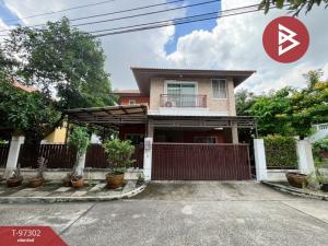 For SaleHouseSamut Prakan,Samrong : Single house for sale, Phonphailinthornthara Village, Pak Nam, Samut Prakan