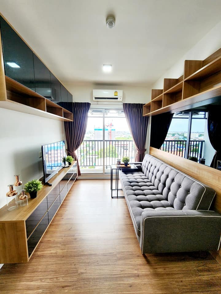 For RentCondoSamut Prakan,Samrong : 🔥For rent🔥 Notting hill Sukhumvit - Praksa 🚩 East |2 beds |1 bath with sky garden on the 360-degree bird's-eye view of the sea, river and sky  |BTS Phraeksa Only 900m. to Robinson Samut Prakan