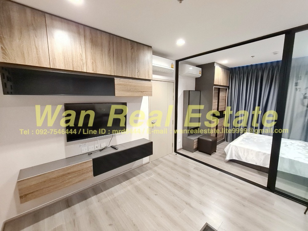 For RentCondoRattanathibet, Sanambinna : politan rive on the Chao Phraya River, near BTS, 16th floor, room near the river Fully furnished The new room has never been lived.