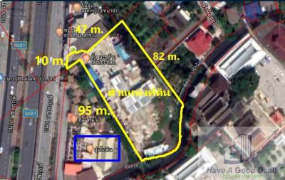 For SaleLandNonthaburi, Bang Yai, Bangbuathong : Vacant land 3-0-89.4 Rai, next to Ratchaphruek Road