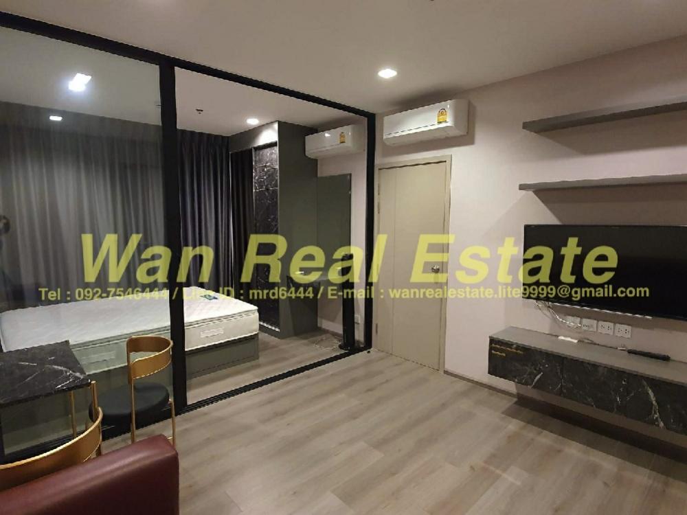 For RentCondoRattanathibet, Sanambinna : Politan rive for rent, 36th floor, river view, size 30 sq.m., fully furnished, monthly promotion Cheapest project price