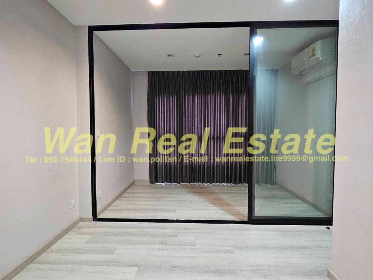 For RentCondoRattanathibet, Sanambinna : For rent politan rive near Chao Phraya River Empty room at a cheap price Have electrical appliances Suitable for choosing furniture by yourself.