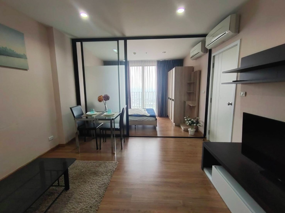 For SaleCondoBang Sue, Wong Sawang, Tao Pun : ✨🧨 selling room ready to move in The price is negotiable!! Condo The Tree Interchange 1 Bed, 38th floor, Building A, river view, beautiful position, fully furnished ✨🧨