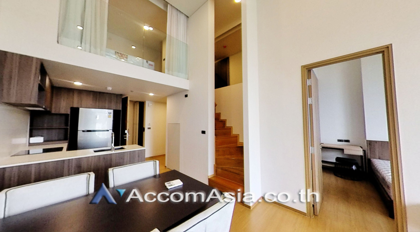 For SaleCondoSukhumvit, Asoke, Thonglor : Double High Ceiling, Duplex Condo | 2 Bedrooms Condominium for Sale in Sukhumvit, Bangkok near BTS Phrom Phong - MRT Sukhumvit at Siamese Exclusive 31 (AA24938)