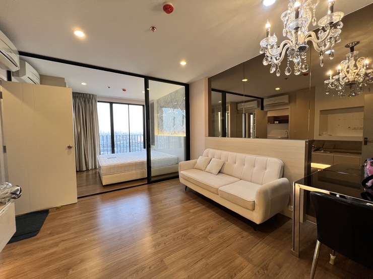 For RentCondoBang Sue, Wong Sawang, Tao Pun : 💥💥Condo for rent The Tree Interchange, area 36 sq m. (1Bed), 31st floor, Building A, beautiful room, ready to move in early August 2024💥💥