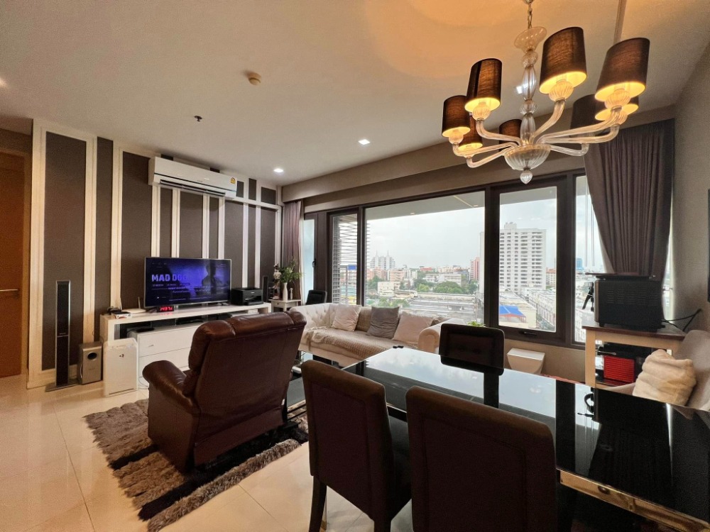 For RentCondoWitthayu, Chidlom, Langsuan, Ploenchit : +++Urgent rent+++ Amanta Lumpini ** 2 bedrooms, 95.97 sq m., decorated, ready to move in.