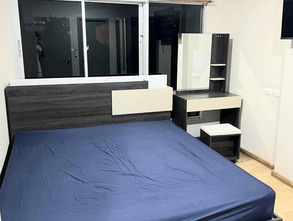 For RentCondoPathum Thani,Rangsit, Thammasat : Be Condo for rent, first hand room with furniture and electrical appliances, near Bangkok University, just 400 meters.