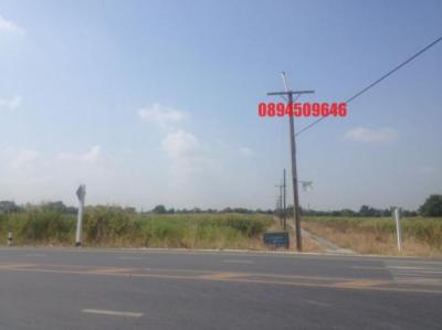 For SaleLandBangna, Bearing, Lasalle : Land for sale ABAC Bangna, size 5 rai 87 square wa, corner plot next to the main road, only 600 meters from ABAC Bangna University.