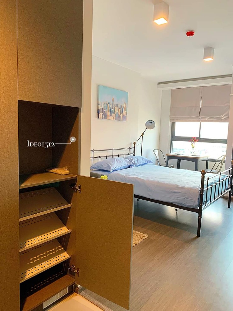 For RentCondoOnnut, Udomsuk : 🛟Condo for rent Ideo Sukhumvit 93, next to BTS Bang Chak, size 25 sq m., beautiful room, fully furnished, only 13000-