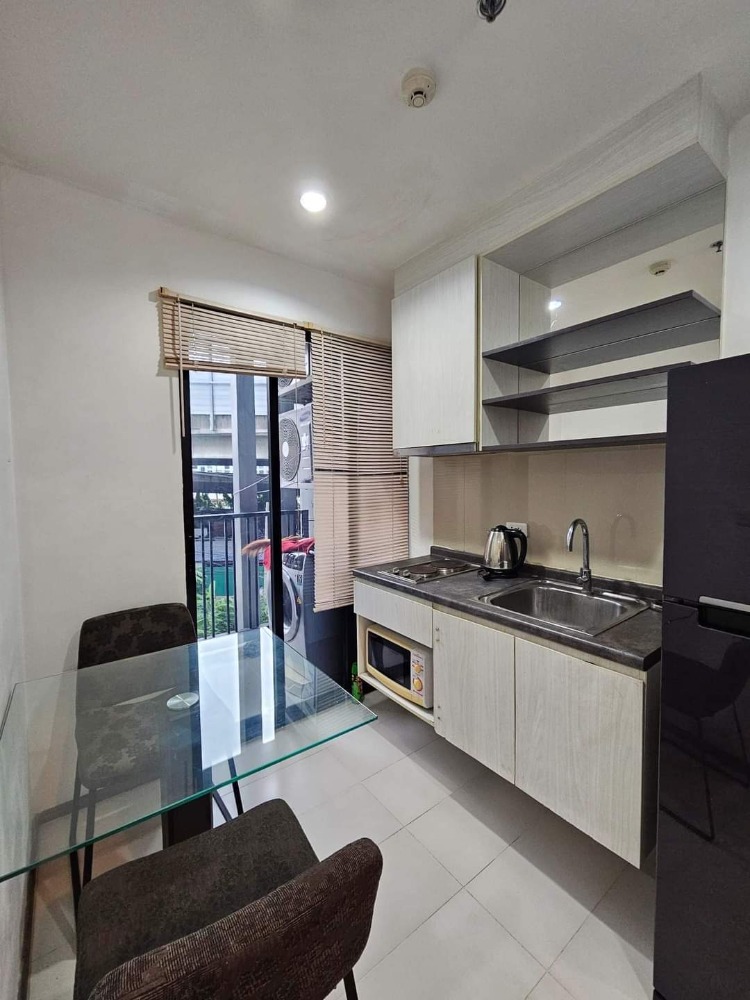 For RentCondoOnnut, Udomsuk : 🛟Condo for rent The Base Park West Sukhumvit 77 near BTS On Nut 26 sq m. with washing machine only 12000-