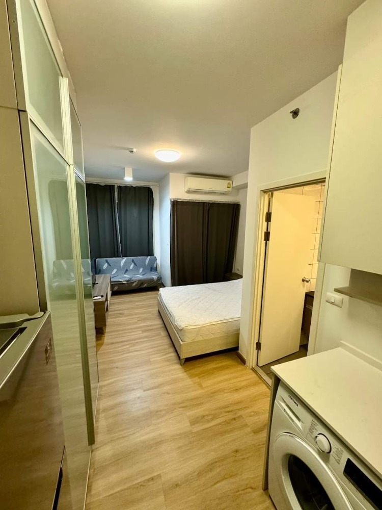 For RentCondoRatchadapisek, Huaikwang, Suttisan : 🛟Condo for rent, Chapter 0ne Eco Ratchada Huai Khwang, beautiful room, fully furnished, only 12000-