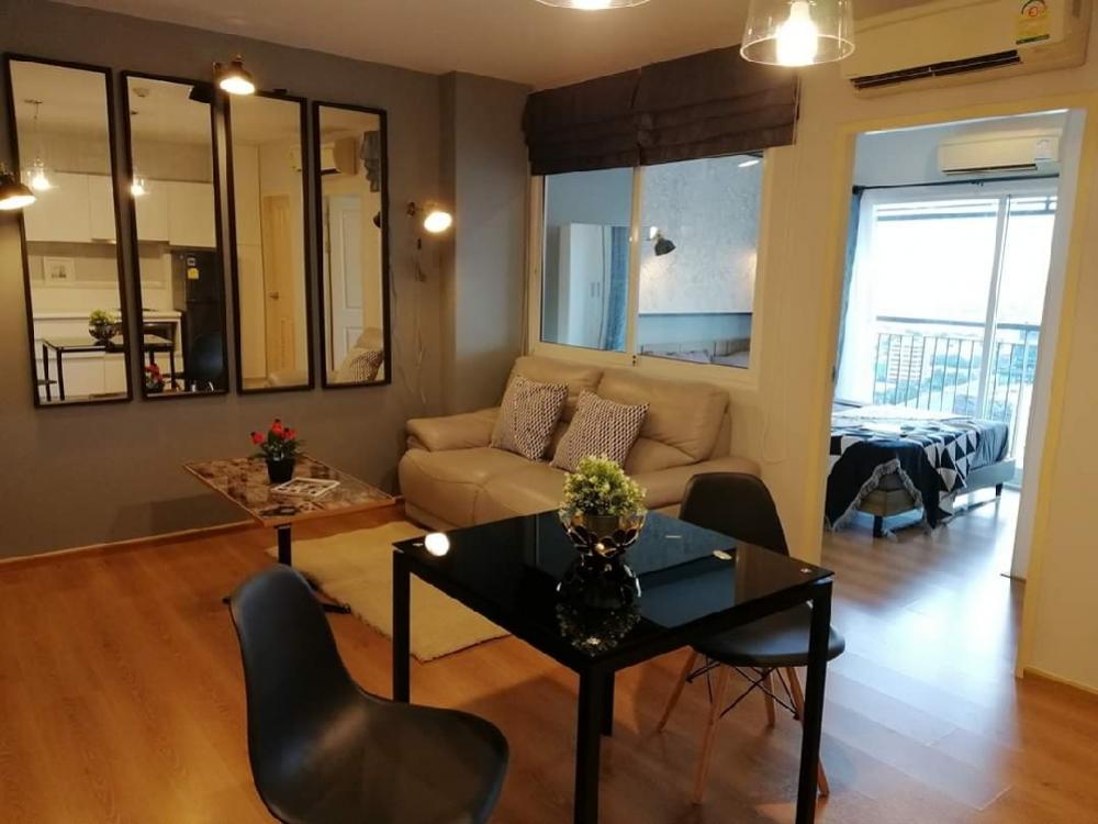 For SaleCondoLadprao, Central Ladprao : For sale with tenant 🏢 Condo Sim Vibha-Lat Phrao, 25th floor [1 bedroom, 1 bathroom], beautifully decorated, fully furnished, full electrical appliances.