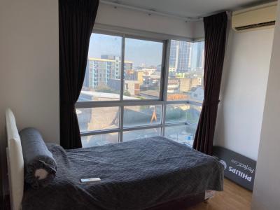 For SaleCondoRatchadapisek, Huaikwang, Suttisan : For Sale Condo U Delight @Huaykwang Station 2 Bedrooms Furnished and Facilitators with good view and location