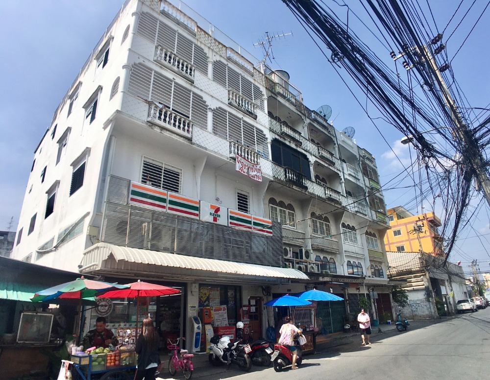 For SaleShophouseEakachai, Bang Bon : Commercial building for sale, 4.5 floors, 2 booths, Ekachai 34, Bang Bon, near Bang Khun Thian Post Office, Bangkok