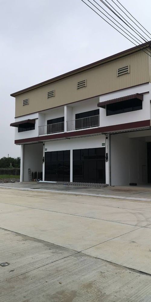 For RentFactoryMahachai Samut Sakhon : 2-story mini factory for rent. (Krathum Baen)