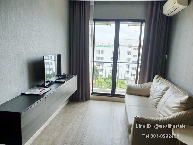 For RentCondoBangna, Bearing, Lasalle : Condo for rent, Villa Lasalle, Sukhumvit 105, 32 sq m, corner room, ready to move in.