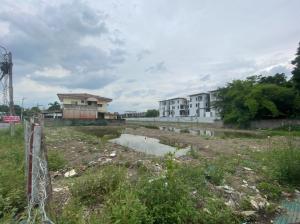 For SaleLandSeri Thai, Ramkhamhaeng Nida : Land for sale 4 rai, make allocation of Siam Park Soi 24.