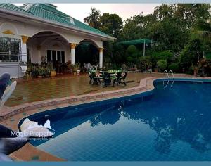 For SaleHousePattaya, Bangsaen, Chonburi : 7 bedrooms pool villa for sale, 2 rai of land with garden and private pool, Nong Palai, Bang Lamung, Chonburi