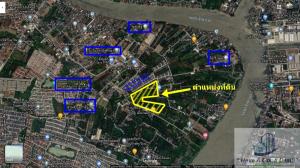 For SaleLandNonthaburi, Bang Yai, Bangbuathong : Vacant land 25-2-44.9 rai, Soi Tha It, Nonthaburi