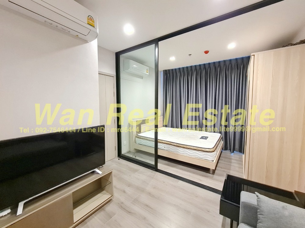 For RentCondoRattanathibet, Sanambinna : Condo for rent politan rive on the edge of the Chao Phraya River, 46th floor, fully furnished, ready to move in, cheap price