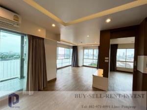 For SaleCondoRama3 (Riverside),Satupadit : Condo for sale, corner room in front of the river, 2 bedrooms @ Lumpini Park Riverside Rama 3, Building B, 103 sqm., 11 million