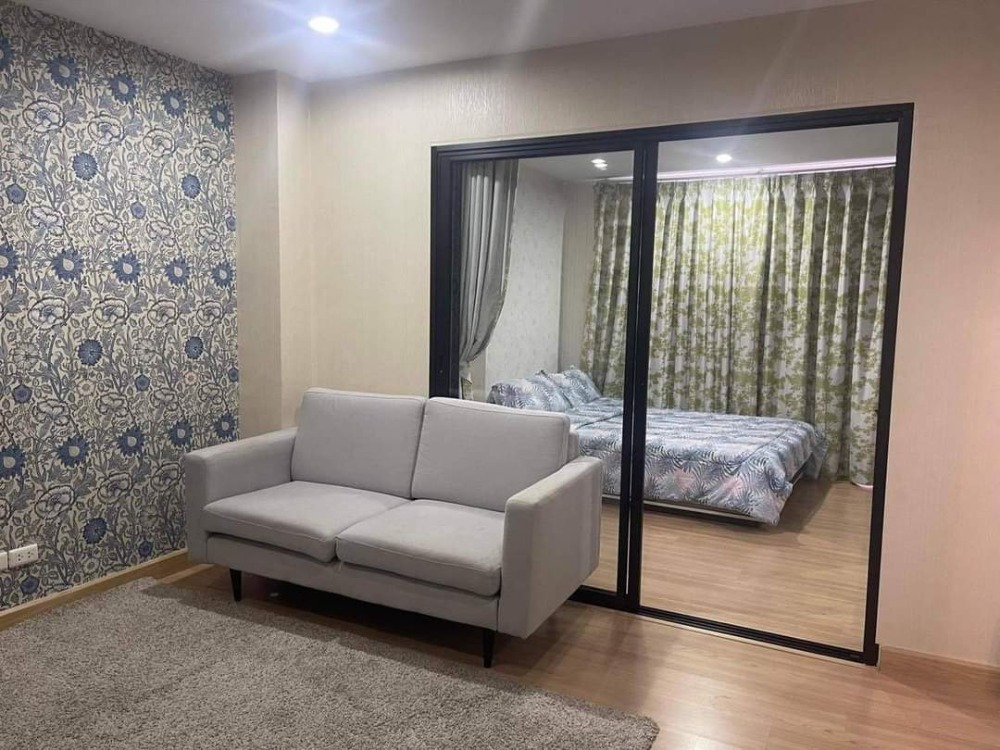 For RentCondoBangna, Bearing, Lasalle : 🛟Condo for rent, The Niche Mono Bangna, 1 bedroom, 35 sq m., opposite Central Bangna department store, beautiful room, fully furnished, only 10000-