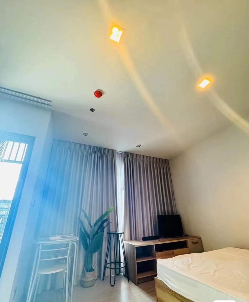 For RentCondoRama9, Petchburi, RCA : 🛟Condo for rent, Life Asoke Rama9, near MRT Rama 9, beautiful room, fully furnished, 28 sq m., beautiful view, only 17500-