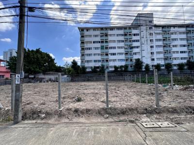 For SaleLandLadprao101, Happy Land, The Mall Bang Kapi : Land for sale 100 sq m, Soi Lat Phrao 117, opposite Tawanna Mall and The Mall Bang Kapi, suitable for building a residential house, office.