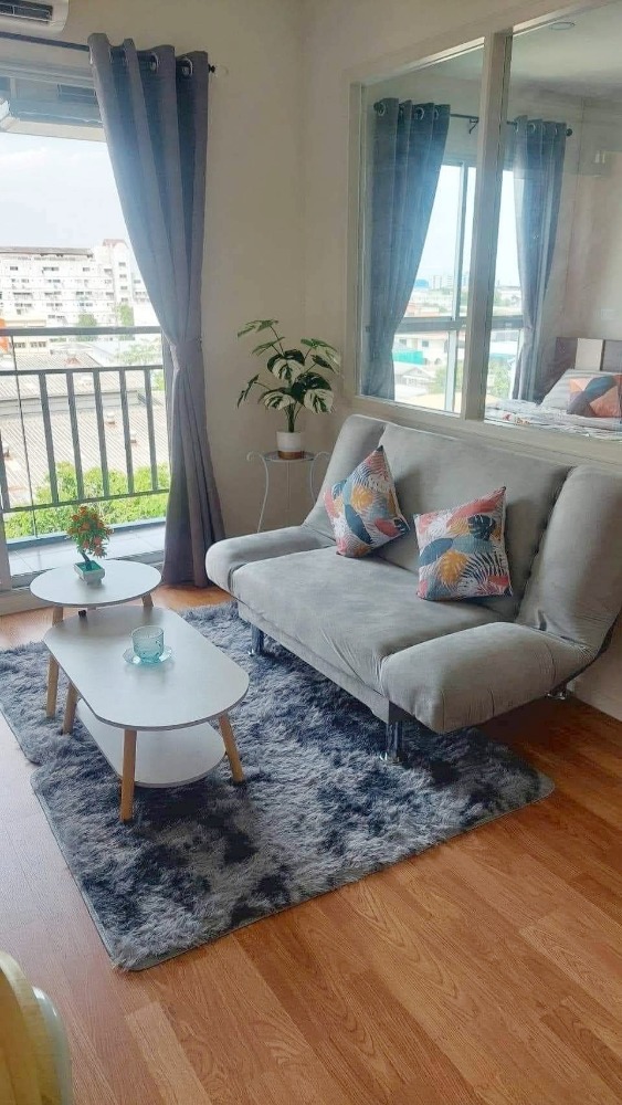 For RentCondoOnnut, Udomsuk : 🛟 Condo for rent Lumpini Ville Sukhumvit 101/1 near BTS Punnawithi, beautiful room 28 sq m., beautiful room, has a washing machine, rent only 9000-