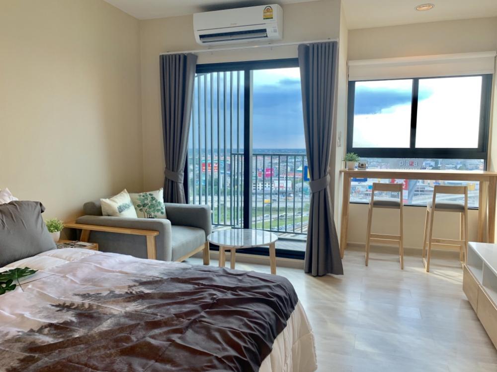 For RentCondoNonthaburi, Bang Yai, Bangbuathong : ❤️#B1919# New room, beautifully decorated, auspicious room number, fully furnished. Complete electrical appliances