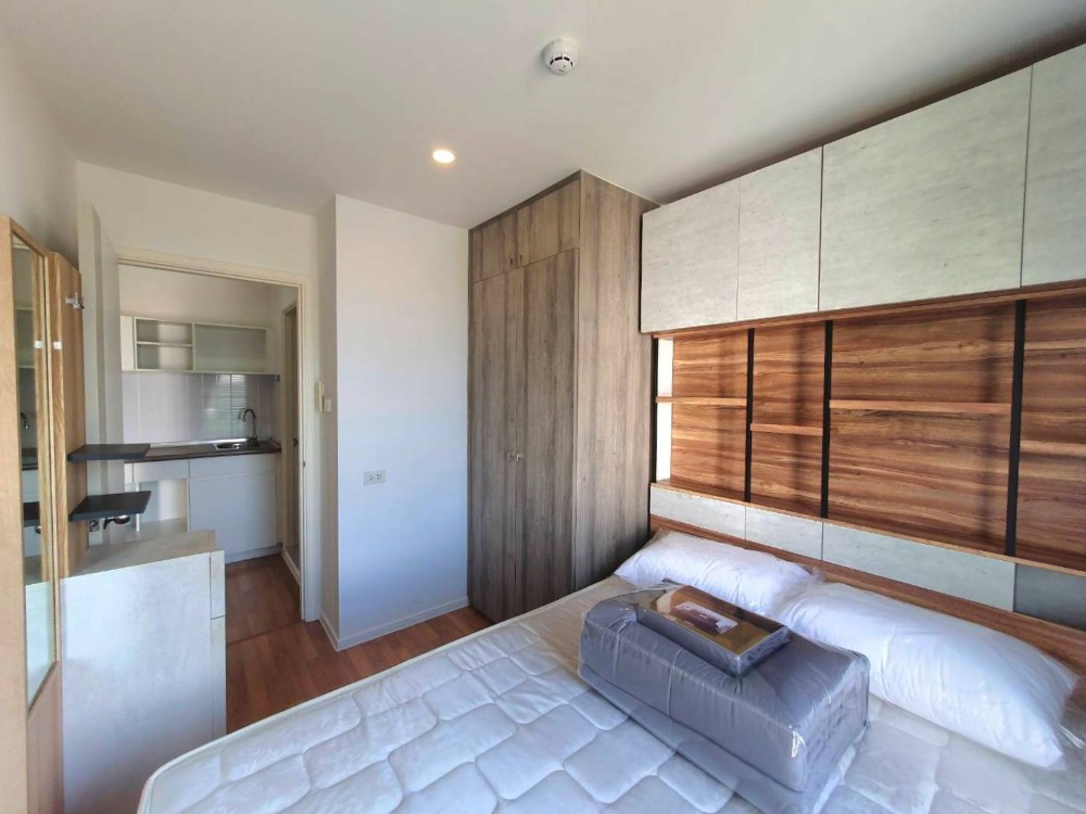 For RentCondoBangna, Bearing, Lasalle : SN478 For rent, Lumpini Place Bangna Km.3, size 26 sqm., 1 bedroom, 5th floor, at this price, a lot of storage, SB furniture, hard to find, a room like this.