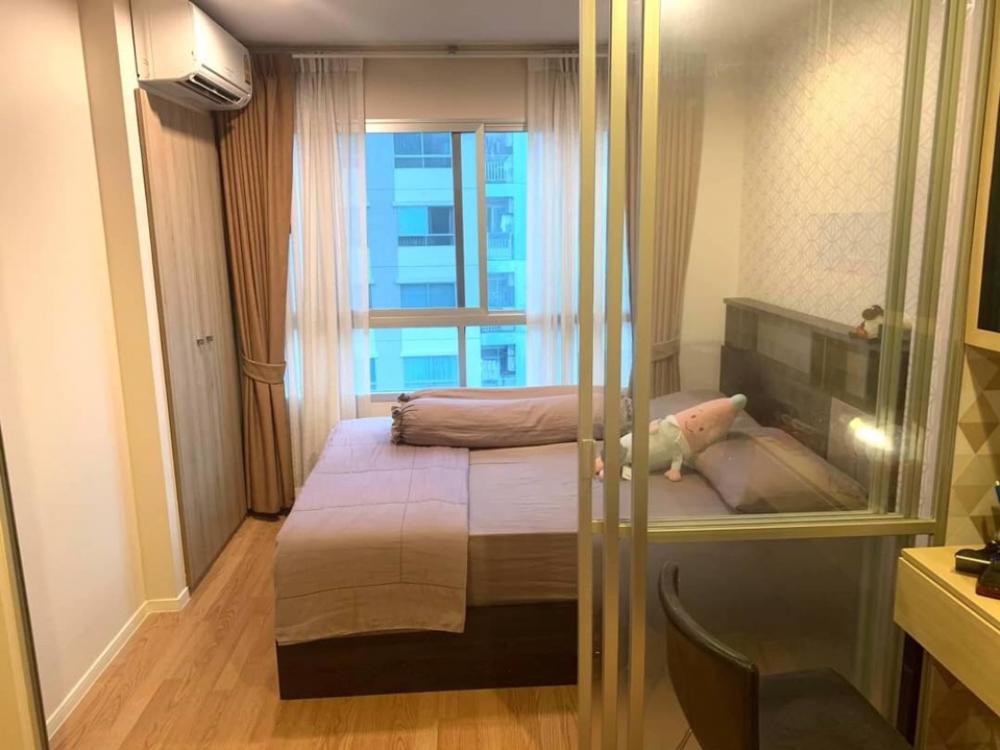 For RentCondoOnnut, Udomsuk : LC-R160 Condo for rent, Condo Lumpini Ville On Nut 46 **** Room with built-in furniture **** 1 bedroom, 1 bathroom, size 23 sqm., 7th floor, C2 building, garden view, good atmosphere