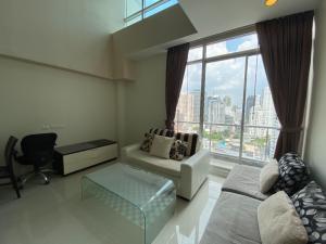 For SaleCondoNana, North Nana,Sukhumvit13, Soi Nana : Quick sale 2 bedrooms, 2 bathrooms, Duplex Trendy, high floor, beautiful view, fully furnished