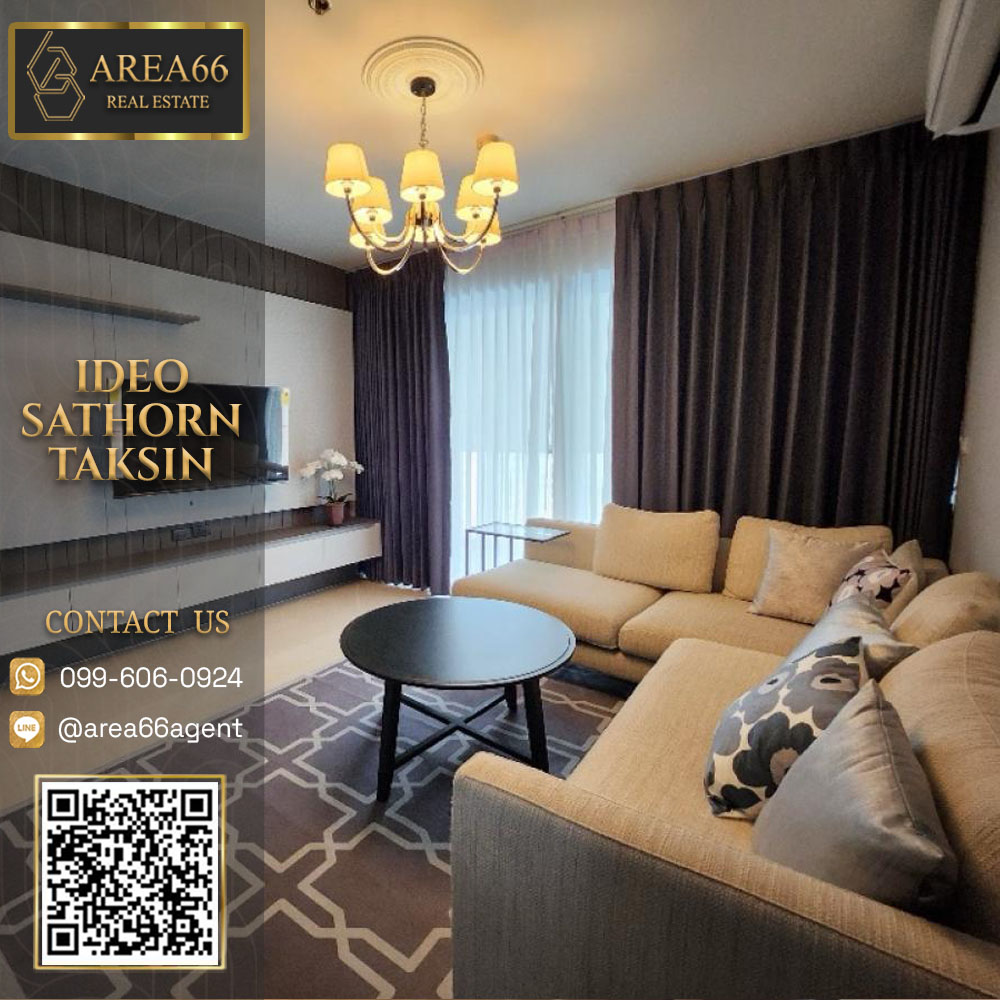 For SaleCondoWongwianyai, Charoennakor : 🔥 For sale!! IDEO Sathorn-Taksin Condo