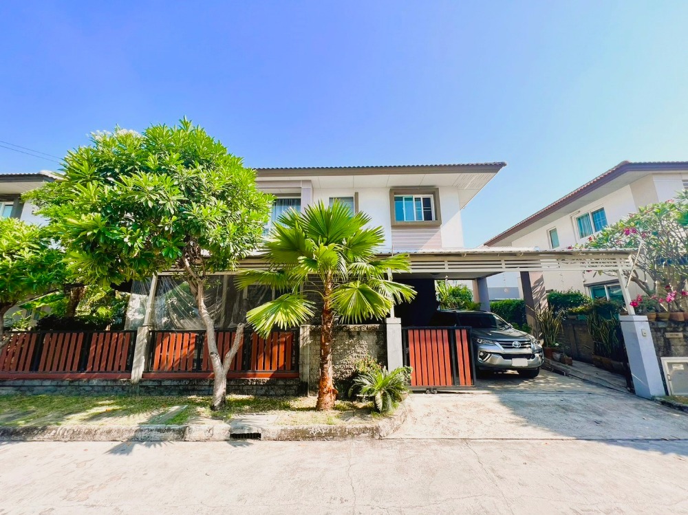 For SaleHouseRama 2, Bang Khun Thian : V Single House Rama 2 ☀️ Casa Presto Village (Casa Presto Rama 2) next to the main road Bang Khun Thian - Seaside ✨ new house, beautifully decorated, ready to move in!!! The price is only 5 million baht!!!☀️