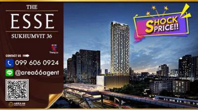 For SaleCondoSukhumvit, Asoke, Thonglor : For Sale The Esse Sukhumvit 36 Nearby BTS Thong Lo